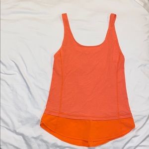 Lululemon Orange Tank